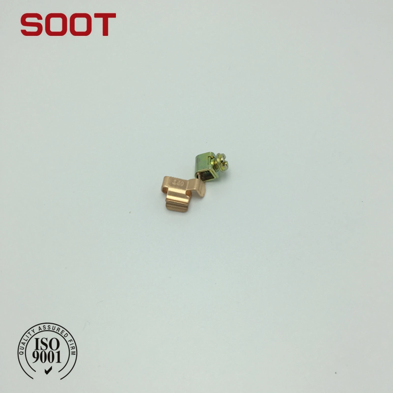 Stamping Parts Spring Loaded Electrical Power Socket Copper Contact