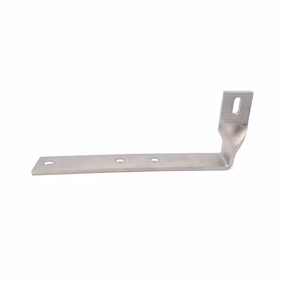 OEM-Hersteller kundenspezifische 430 304 Solarmodule Edelstahlblech Dachhakenhalterung Stanzteile